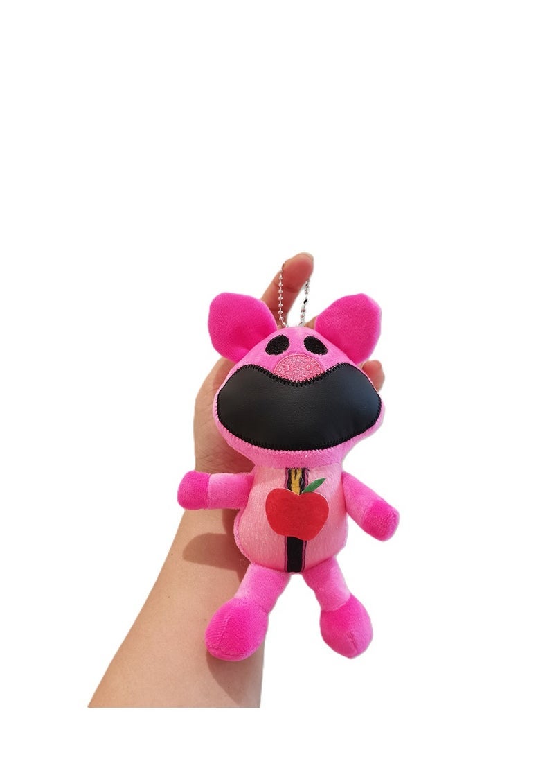 New SmilingCritters Chapter 3 CatNap Keychain Smiling Critters Keychain Cute CatNap Cartoon Anime SmilingCritters Keychain Toy for Game Fans Kids Birthday Gift 4pcs - Image 2
